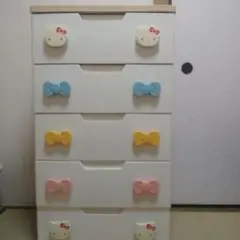 （ハローキティ）五段チェスト