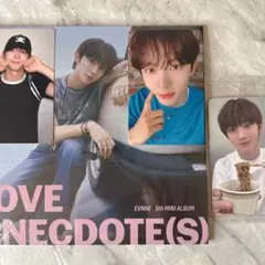 EVNNE LOVE ANECDOTE(S) デジパック タワレコ　スンオン