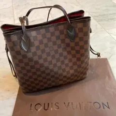 超美品・ ルイヴィトン・ダミエ ・ネヴァーフルMM・トートバッグ