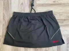 Wilson テニススカート 黒　スコート