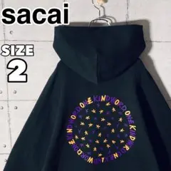【入手困難】サカイsacai☆エリック•ヘイズコラボ スウェットパーカー