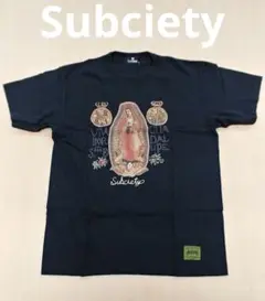 美品 Subciety サブサエティ マリア グアダルーペ Tシャツ 黒 M