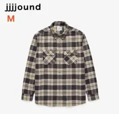 LEVI'S x JJJJound Plaid Shirt Brown Mサイズ