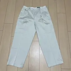 00s Eddie Bauer 36X34 ツータック　ベージュチノパン