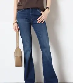 MOTHER DENIM ストレッチ入り フレアデニム 24