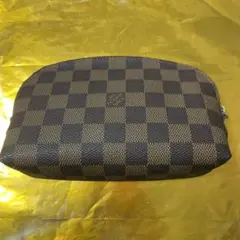 最終値下げ ルイヴィトン ダミエポーチ
