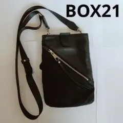 未使用　スマホショルダー　BOX21 黒