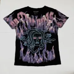 GUESS メデューサグラフィック Tシャツ　古着