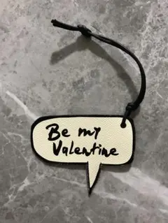 Valextra チャーム★「Be my Valentine」★メッセージタグ