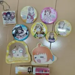 ラブライブ！　アイドルマスター　キャラクターグッズセット