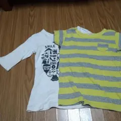 ジャンクストア　FOキッズ　 Tシャツセット（ホワイト・イエロー＆グレー）