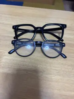 オシャレメガネ2本セット