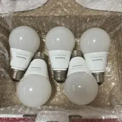 LED 電球　60形相当　Pana ５個セット①