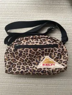KELTY ケルティ レオパード柄 ショルダーバッグ