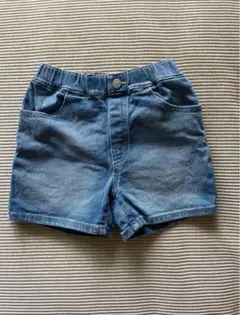 デニムショートパンツ　130 ユニクロ