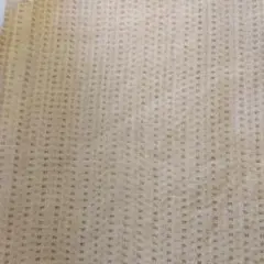 越後上布　本麻　苧麻　白絣　男物着物　1枚分洗い張り品　リメイク