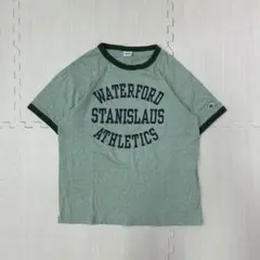 リンガーTシャツ チャンピオン champion バータグ 復刻　Lサイズ