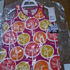 未使用　UNIQLO ムーミン　ノースリーブタンクトップ 100cm ピンク