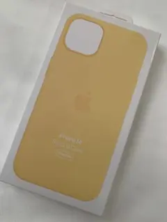 純正品 iPhone 14 新品 シリコーンケース　サングロー