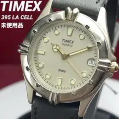 未使用品 TIMEX 395 LA CELL QUARTZ 電池交換済 腕時計