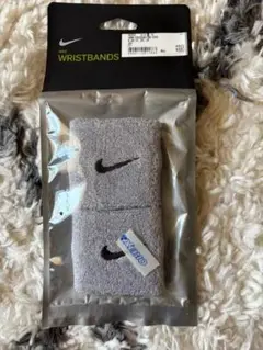 送料無料！★ナイキ（NIKE）リストバンド2個入り（グレー）★