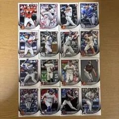2025 topps bowman MLB 16枚セット