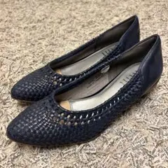 fitfit フィットフィット　83790 25cm ブルー メッシュ　パンプス