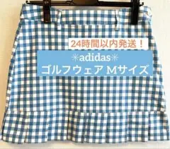 値下げ⭐︎adidas golf/アディダス Mギンガムチェック ゴルフウェア