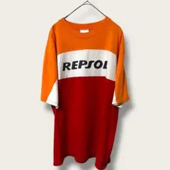 REPSOL MOTO レプソルモト 両面ロゴTシャツ モータースポーツ