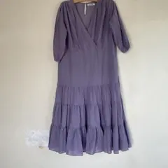 美品SNIDELマキシーワンピ　0サイズ