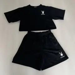 PLAYBOY 黒 ジャージ上下セット