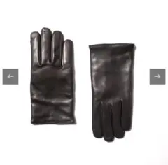 ERNEST W．BAKER leather globe レザーグローブ Ernest W. Baker Black Studded Gloves Ernest W. Baker