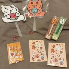 MUZIKTIGER ムジークタイガー ボールペン うちわ ステッカー