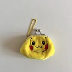 ポケモン　ピカチュウ　プチがま口