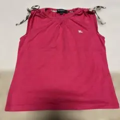 Burberry ノースリーブ ピンク120A