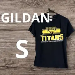 匿名配送✨GILDAN ウィスコンシン・オシュコTITANS Tシャツ S