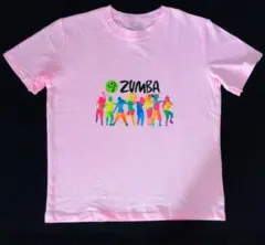 ZUMBA フィットネス Tシャツ ピンク　ズンバ　フィットネス　ヨガ　ダンス