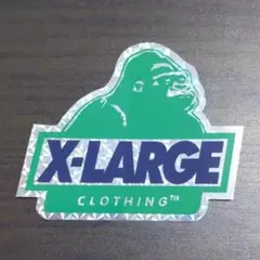 (縦7.5cm横9cm)エクストララージ XLARGE ステッカー レア