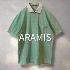 780 ARAMIS アラミス レディース半袖ポロシャツ Ｍ 日本製 グリーン