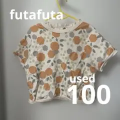 バースデイ futafutaフタフタ 花柄 半袖 トップス 100
