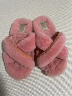 UGG もこもこサンダル アベラ ピンク 23センチ