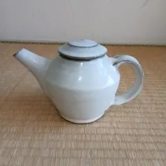【美品】民藝 延護寺窯 白釉ポット