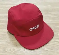 OAKLEY オークリー 5パネル キャップ 帽子 赤