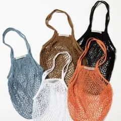 【新品未使用】ユナイテッドアローズノベルティメッシュバッグ　ブラック