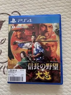 信長の野望 大志 PS4 説明書なし