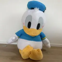 美品.特大ドナルドダック　ぬいぐるみ　全長70cm
