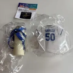 中日ドラゴンズ ユニホーム型 ペンライト ガチャガチャ 清水達也選手 50