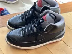 ジョーダン2 ブラックセメント　27.0 一度着用　美品　ナイキ　NIKE
