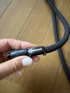 Yosemite スマホショルダーストラップ 黒 約100cm
