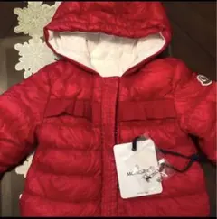 MONCLER モンクレール ベビー ダウンジャケット 赤 ほぼ未使用